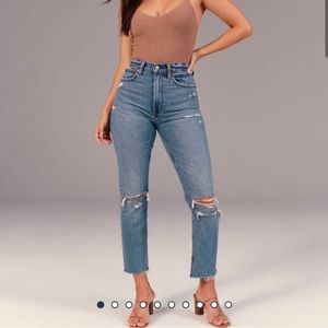 Curve Love Ultra High Rise Ankle Straight Jeans
